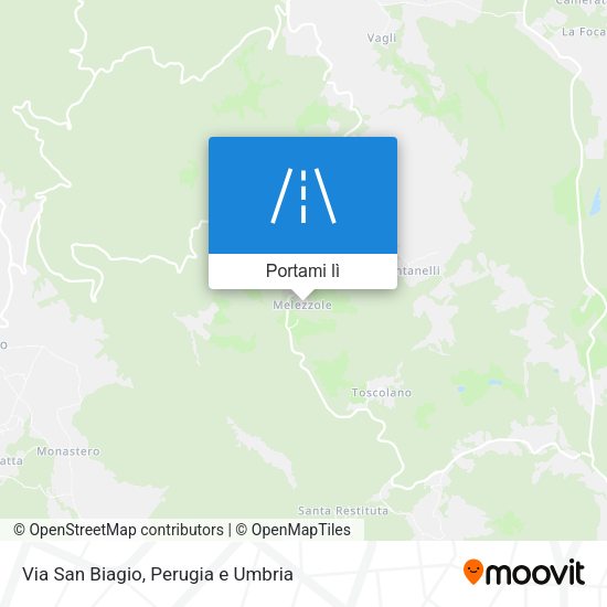 Mappa Via San Biagio