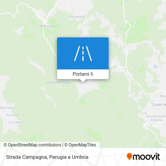 Mappa Strada Campagna