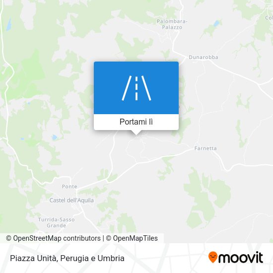 Mappa Piazza Unità
