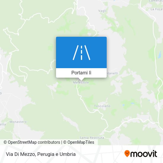Mappa Via Di Mezzo