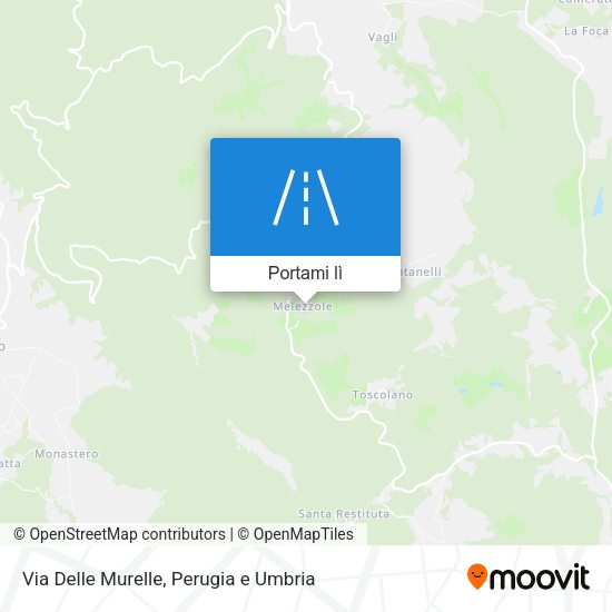 Mappa Via Delle Murelle