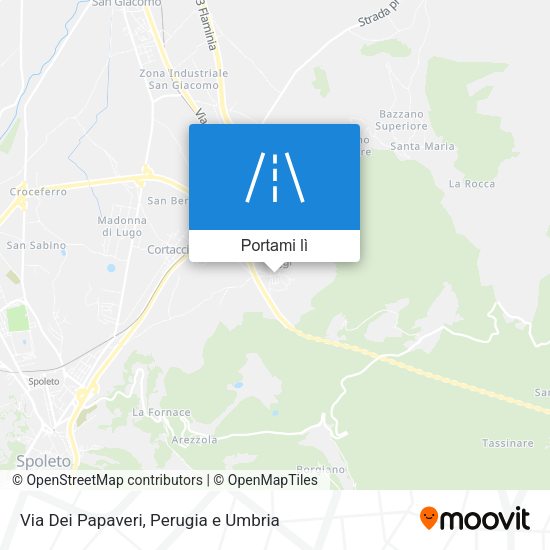 Mappa Via Dei Papaveri