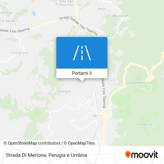 Mappa Strada Di Merlone