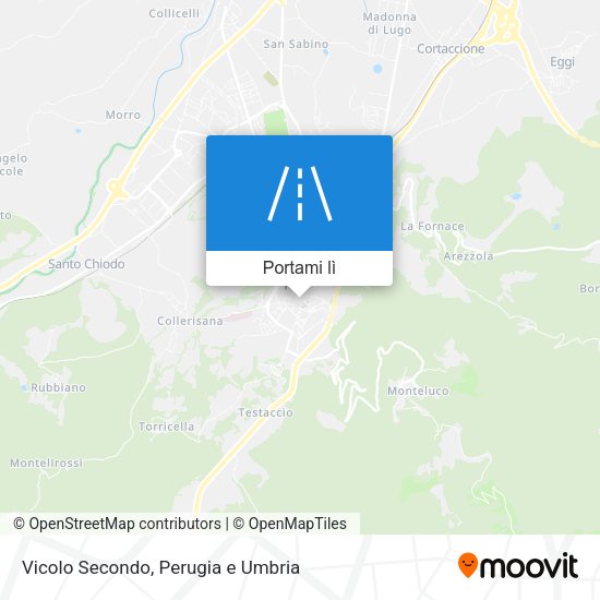 Mappa Vicolo Secondo