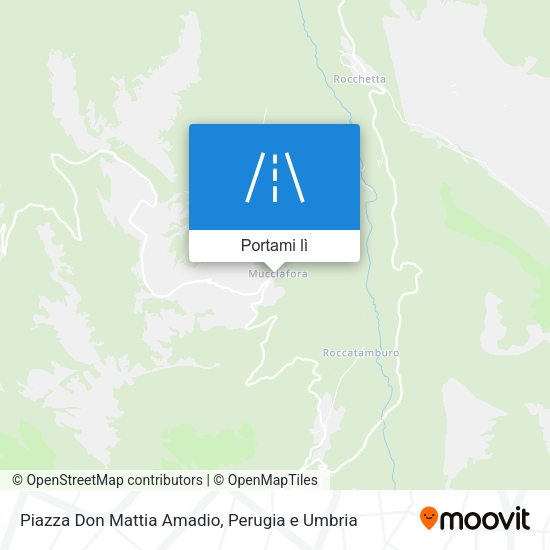 Mappa Piazza Don Mattia Amadio