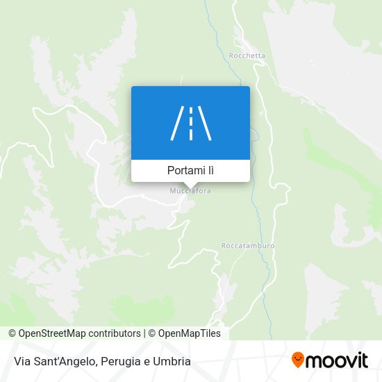 Mappa Via Sant'Angelo