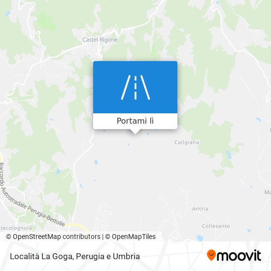 Mappa Località La Goga