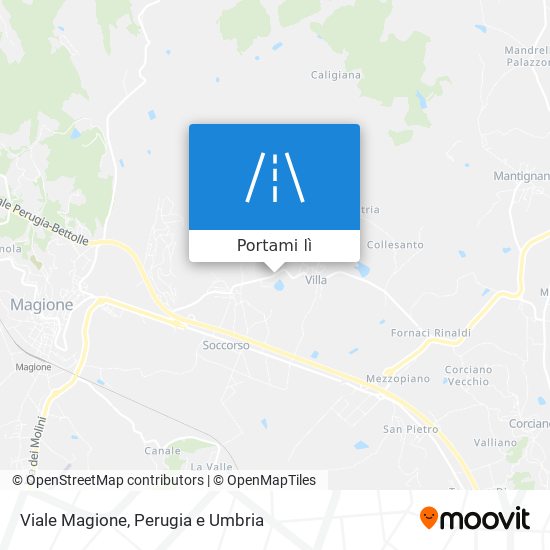 Mappa Viale Magione