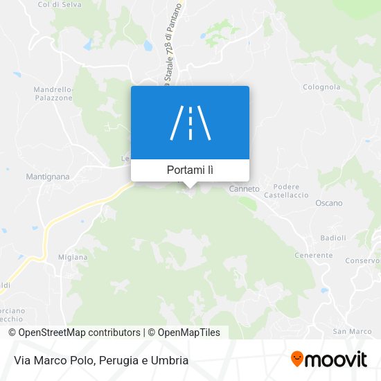Mappa Via Marco Polo