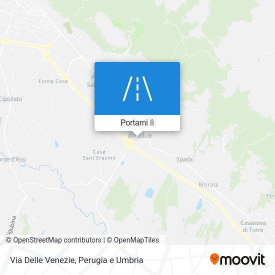 Mappa Via Delle Venezie
