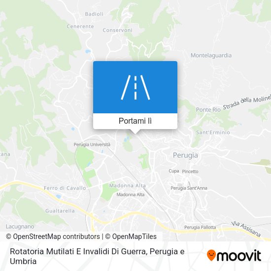 Mappa Rotatoria Mutilati E Invalidi Di Guerra