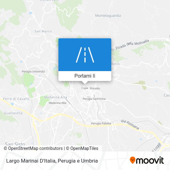 Mappa Largo Marinai D'Italia