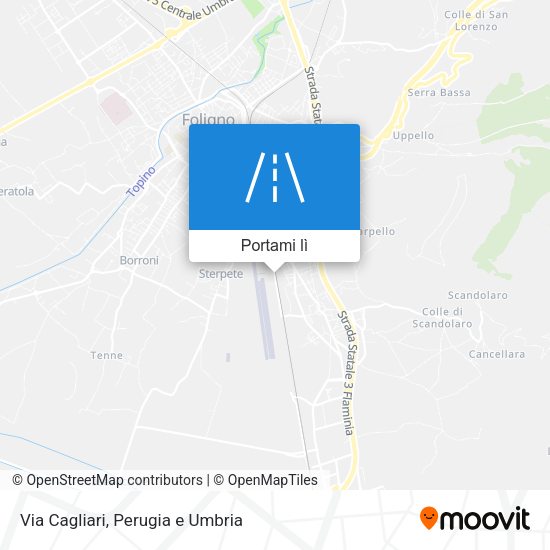 Mappa Via Cagliari
