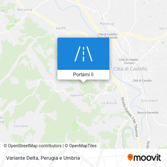Mappa Variante Delta
