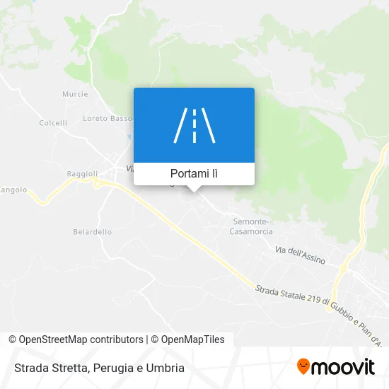Mappa Strada Stretta