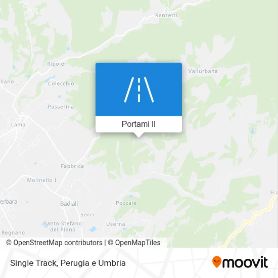 Mappa Single Track