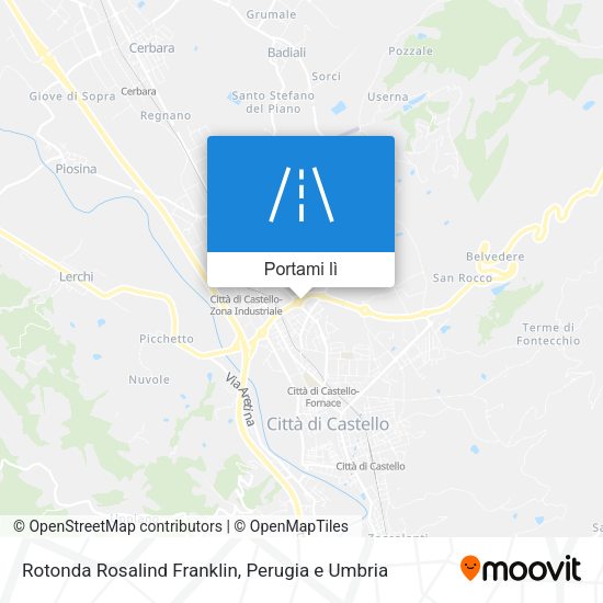 Mappa Rotonda Rosalind Franklin