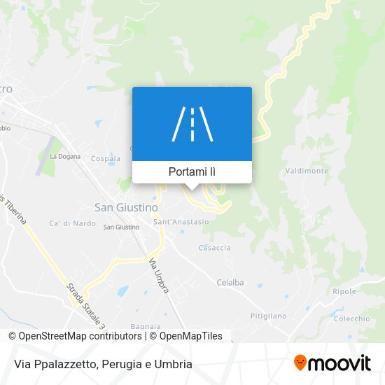 Mappa Via Ppalazzetto
