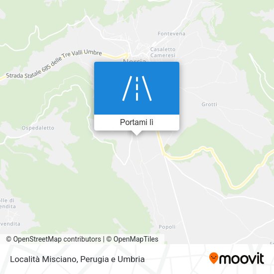 Mappa Località Misciano