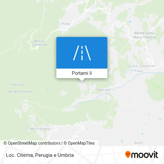 Mappa Loc. Citerna