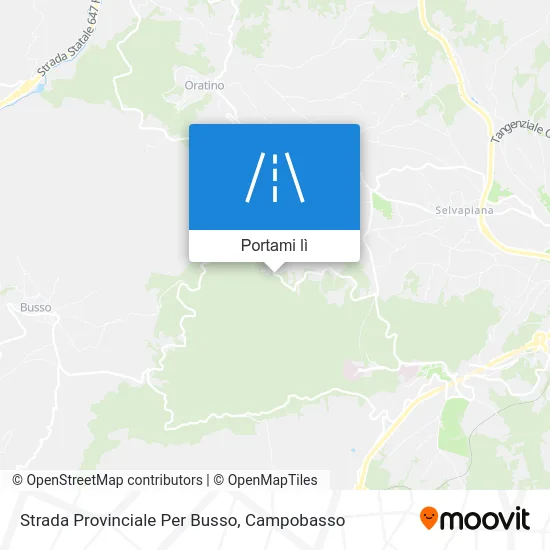 Mappa Strada Provinciale Per Busso