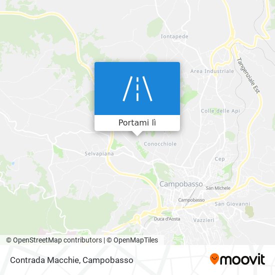 Mappa Contrada Macchie