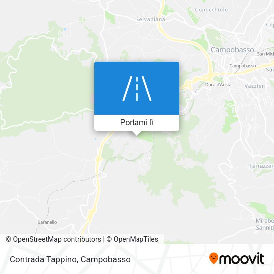 Mappa Contrada Tappino