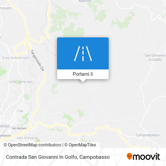 Mappa Contrada San Giovanni In Golfo