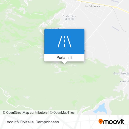 Mappa Località Civitelle