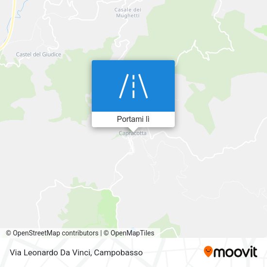 Mappa Via Leonardo Da Vinci