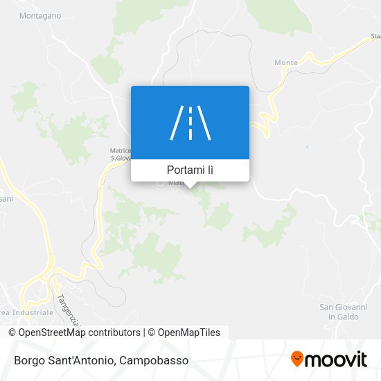 Mappa Borgo Sant'Antonio