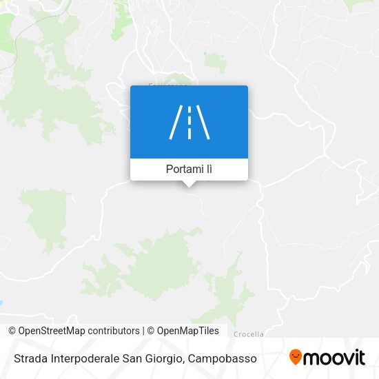Mappa Strada Interpoderale San Giorgio