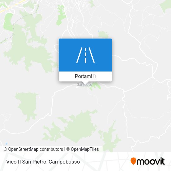 Mappa Vico II San Pietro