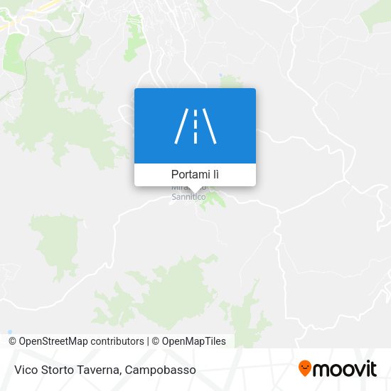 Mappa Vico Storto Taverna