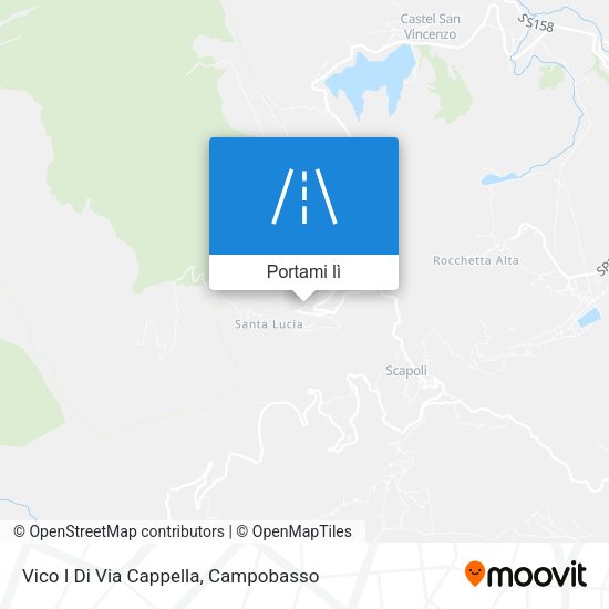 Mappa Vico I Di Via Cappella