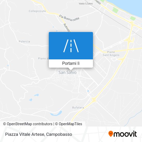 Mappa Piazza Vitale Artese