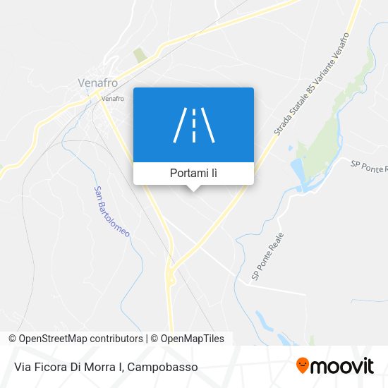 Mappa Via Ficora Di Morra I