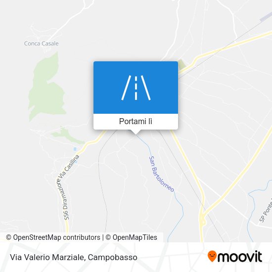 Mappa Via Valerio Marziale