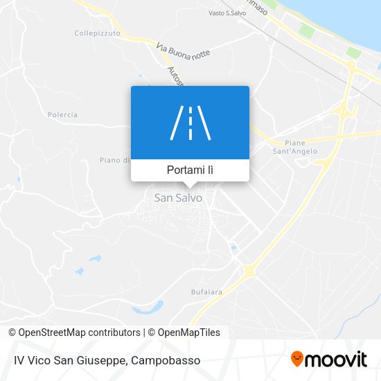 Mappa IV Vico San Giuseppe