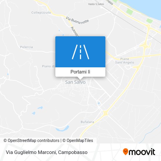 Mappa Via Guglielmo Marconi