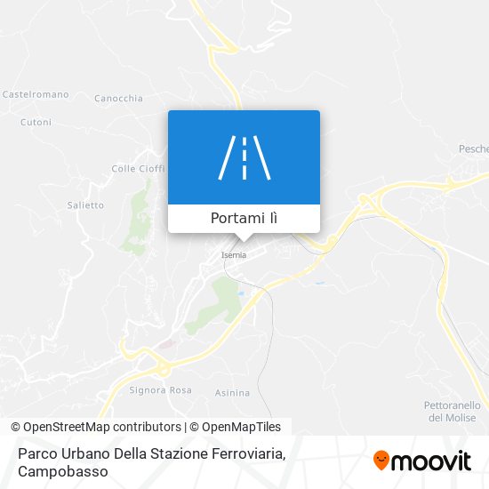 Mappa Parco Urbano Della Stazione Ferroviaria