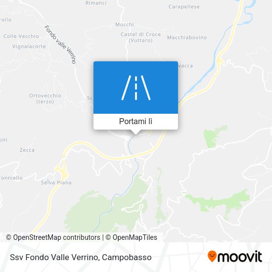 Mappa Ssv Fondo Valle Verrino