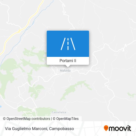 Mappa Via Guglielmo Marconi