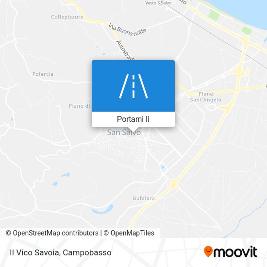 Mappa II Vico Savoia