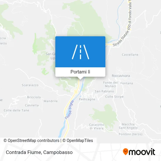 Mappa Contrada Fiume