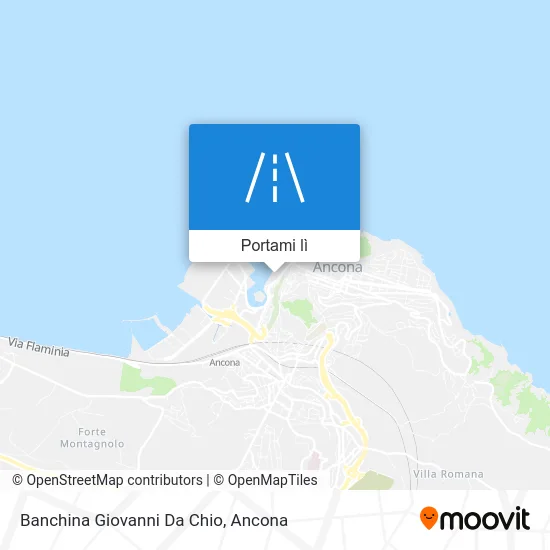 Mappa Banchina Giovanni Da Chio