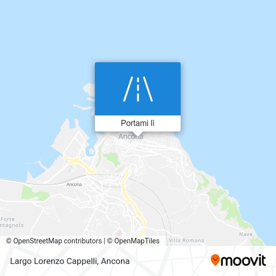 Mappa Largo Lorenzo Cappelli