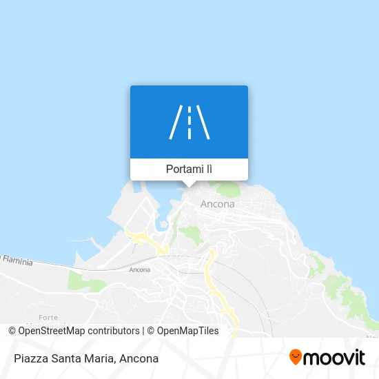 Mappa Piazza Santa Maria