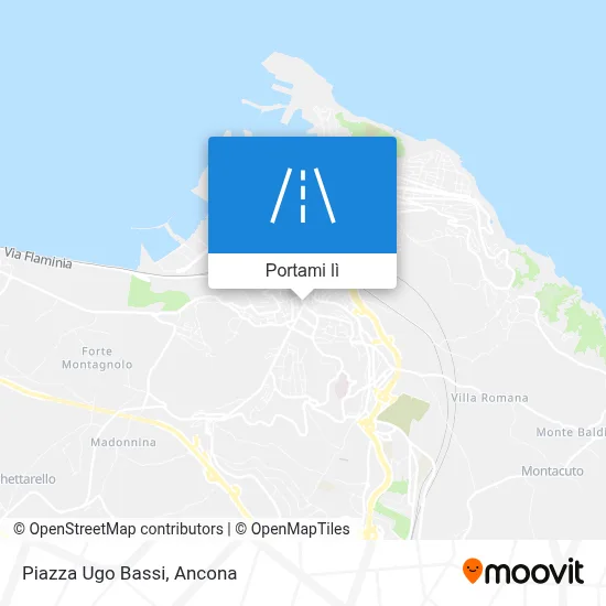 Mappa Piazza Ugo Bassi