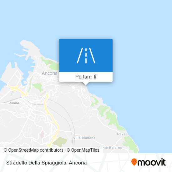 Mappa Stradello Della Spiaggiola